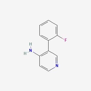 3-(2-Fluorophenyl)pyridin-4-amine