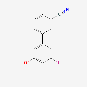 3-(3-Fluoro-5-methoxyphenyl)benzonitrile