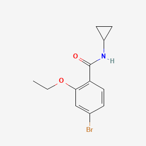 4-Bromo-N-cyclopropyl-2-ethoxybenzamide