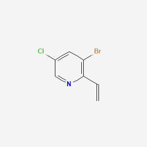 3-Bromo-5-chloro-2-vinylpyridine