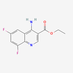 Ethyl 4-amino-6,8-difluoroquinoline-3-carboxylate