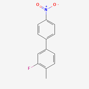 2-Fluoro-1-methyl-4-(4-nitrophenyl)benzene
