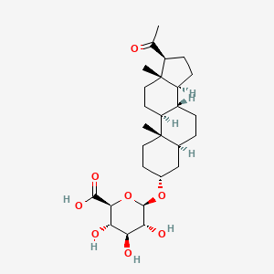 (3alpha)-Allopregnanolone 3-beta-D-Glucuronide