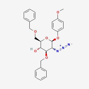 4-Methoxyphenyl 2-Azido-3,6-di-O-benzyl-2-deoxy-beta-D-glucopyranoside
