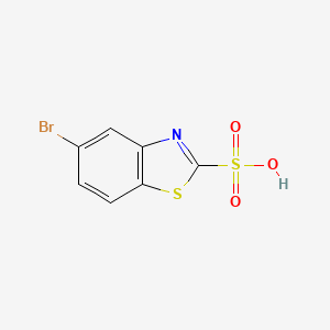 5-Bromobenzothiazole-2-sulfonic acid