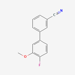 3-(4-Fluoro-3-methoxyphenyl)benzonitrile