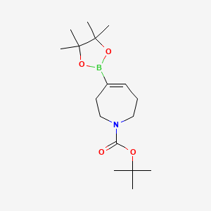 tert-Butyl 4-(4,4,5,5-tetramethyl-1,3,2-dioxaborolan-2-yl)-2,3,6,7-tetrahydro-1H-azepine-1-carboxylate
