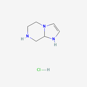 1,5,6,7,8,8a-Hexahydroimidazo[1,2-a]pyrazine hydrochloride