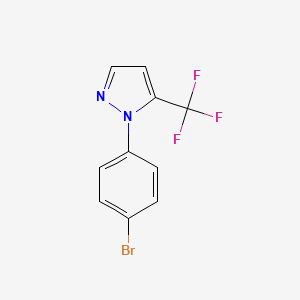 1-(4-bromophenyl)-5-(trifluoromethyl)-1H-pyrazole