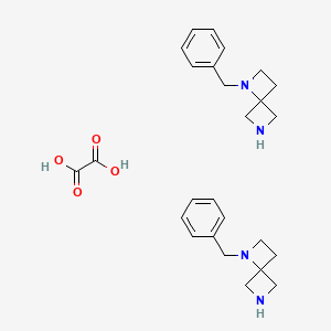 1-Benzyl-1,6-diazaspiro[3.3]heptane hemioxalate