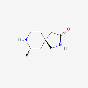 (5R,7S)-7-methyl-2,8-diazaspiro[4.5]decan-3-one