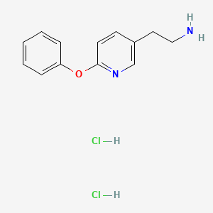 2-(6-Phenoxypyridin-3-yl)ethanamine dihydrochloride