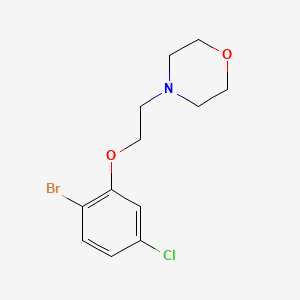 4-(2-(2-Bromo-5-chlorophenoxy)ethyl)morpholine