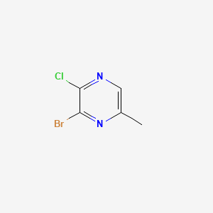 3-Bromo-2-chloro-5-methylpyrazine