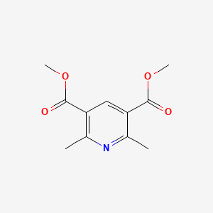 molecular formula C11H13NO4 B5825856 Dimethyl 2,6-dimethylpyridine-3,5-dicarboxylate CAS No. 27525-74-2