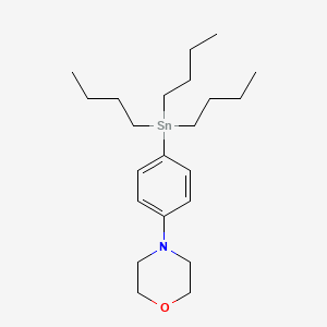 4-(4-(Tributylstannyl)phenyl)morpholine