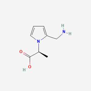 (S)-2-(2-(Aminomethyl)-1H-pyrrol-1-yl)propanoic acid
