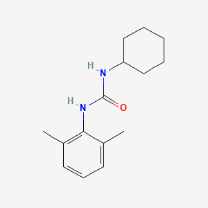 molecular formula C15H22N2O B5826176 N-cyclohexyl-N'-(2,6-dimethylphenyl)urea 