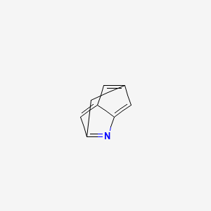 molecular formula C8H5N B582652 2,5-Methanocyclopenta[b]pyrrole CAS No. 143622-23-5