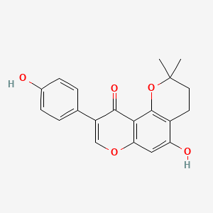 molecular formula C20H18O5 B582696 alpha-Isowighteone 