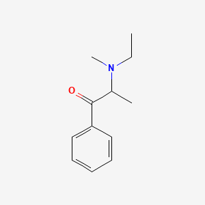 molecular formula C12H17NO B582724 N-ethyl-N-Methylcathinone CAS No. 1157739-24-6