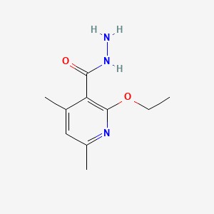 2-Ethoxy-4,6-dimethylpyridine-3-carbohydrazide