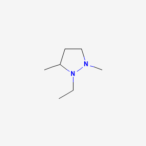 2-Ethyl-1,3-dimethylpyrazolidine