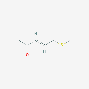 (E)-5-methylsulfanylpent-3-en-2-one