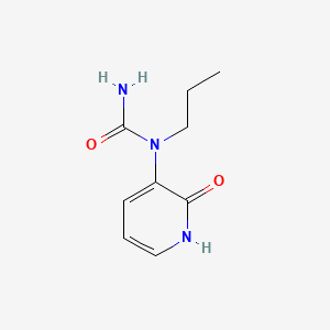 N-(2-Oxo-1,2-dihydropyridin-3-yl)-N-propylurea