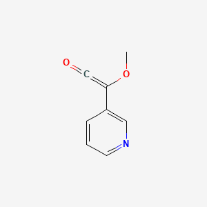 2-Methoxy-2-(3-pyridinyl)ethenone