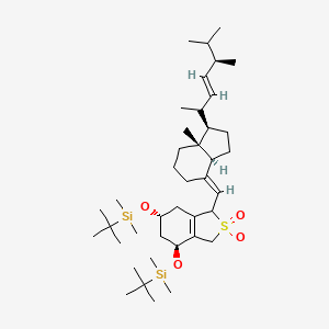 (3S)-1,3-Bis-O-tert-Butyldimethylsilyl 3-Hydroxy Vitamin D2 SO2 Adduct (Mixture of Diastereomers)