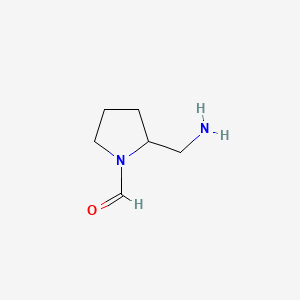 2-(Aminomethyl)pyrrolidine-1-carbaldehyde