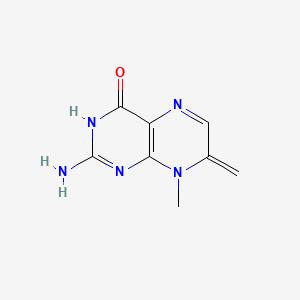 2-Amino-8-methyl-7-methylidene-7,8-dihydropteridin-4(1H)-one