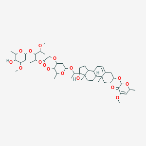 molecular formula C49H76O16 B058281 Periplocoside C CAS No. 114828-47-6