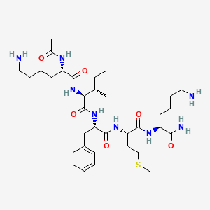 Ac-Lys-Ile-Phe-Met-Lys-NH2