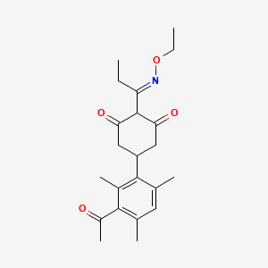molecular formula C22H29NO4 B582849 Acme3P-chxdion-epo CAS No. 148981-11-7