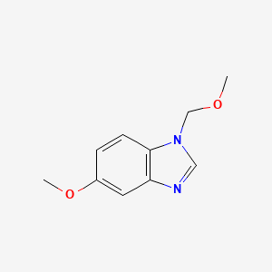 5-methoxy-1-(methoxymethyl)-1H-benzo[d]imidazole