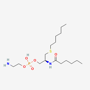 molecular formula C17H37N2O5PS B582866 Thioether amide PE CAS No. 148248-15-1