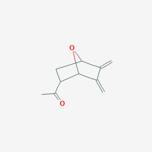 Ethanone, 1-[5,6-bis(methylene)-7-oxabicyclo[2.2.1]hept-2-YL]-, exo-(9CI)