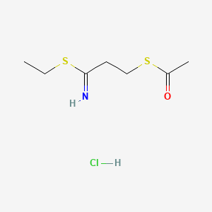 Ethyl S-acetylpropionthioimidate