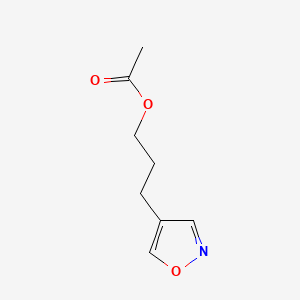 3-(Isoxazol-4-yl)propyl acetate