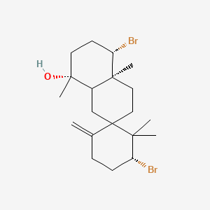 molecular formula C20H32Br2O B582901 Kahukuene B CAS No. 146293-94-9