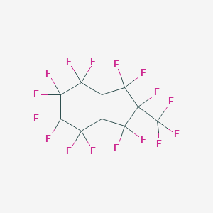 molecular formula C10F16 B058292 Perfluoro[8-methylbicyclo[4.3.0]nona-1(6)-ene] CAS No. 112754-13-9