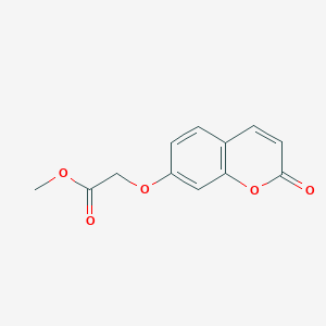 molecular formula C12H10O5 B5829298 Methyl ((2-oxo-2H-chromen-7-yl)oxy)acetate 