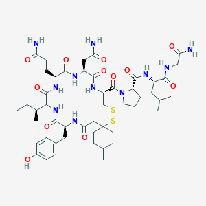 molecular formula C49H75N11O12S2 B058293 Mecaot CAS No. 113789-43-8