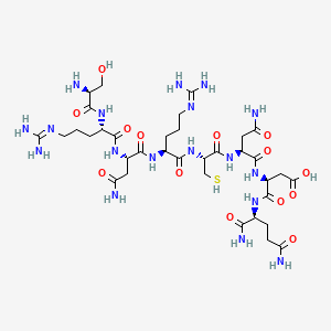 molecular formula C35H62N18O14S B582940 纤连蛋白片段 (196-203) CAS No. 150525-72-7