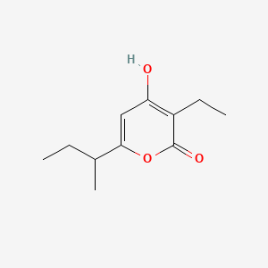molecular formula C11H16O3 B582966 Germicidin CAS No. 151271-57-7