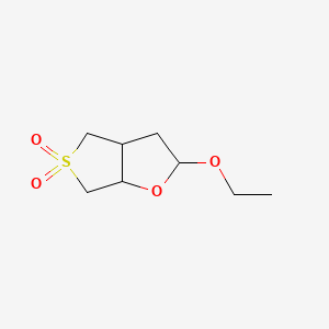 2-Ethoxyhexahydrothieno[3,4-b]furan 5,5-dioxide
