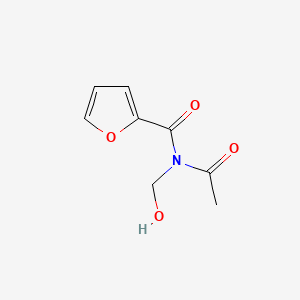 N-Acetyl-N-(hydroxymethyl)furan-2-carboxamide