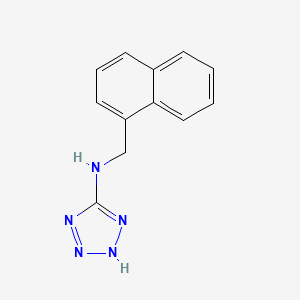 molecular formula C12H11N5 B5830336 N-(1-Naphthylmethyl)-2H-tetrazol-5-amine, AldrichCPR 